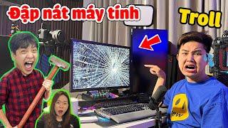 Bun Bơ Troll Đập Vỡ Máy Tính Quay Game Của Anh bqThanh...