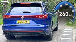 2024 VW Touareg R 0-260 Acceleration Top Speed & Sound