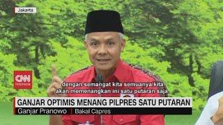 Usai Perindo Deklarasi, Ganjar Optimis Menang Pilpres Satu Putaran