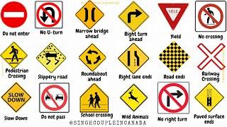 G1 test ontario 2024 - Traffic Signs | Driving test practice | g1 test Ontario