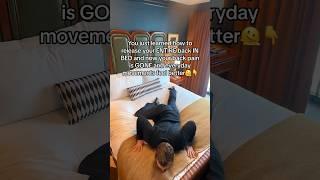 How to crack your back in SECONDS at home