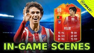 JOAO FELIX 88 - In Game Scenes - FIFA 22 Player Review