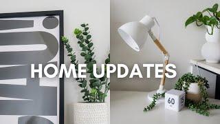 HOME UPDATES | Home Decor Haul, Styling my Apartment, Kitchen Items & New Bedding