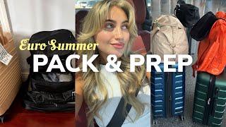 PACK AND PREP FOR GREECE: getting hair done, packing, & planning 