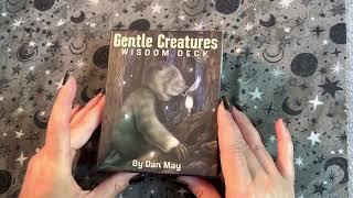 Gentle Creatures Wisdom Oracle Deck, Flip Through / Cute Deck