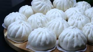Công Thức, Cách Làm Bánh Bao Không Cho nhiều Men và Bột Nổi, Bánh Bao Trắng Xốp Mềm Thơm Vanh Khuyen