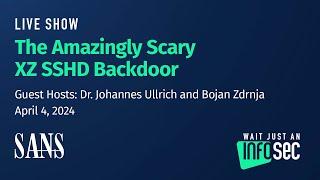 The Amazingly Scary XZ SSHD Backdoor