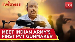 Meet Indian Army's First Private Gunmaker | ASMI Submachine Guns | Watch