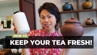 How To Keep Your Tea Fresh! | Tea with Olivia