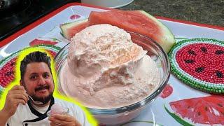 People go crazy for my watermelon ice cream recipe! Made with an electric ice cream machine.