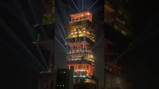 Mukesh Ambani antilia house. #shorts #treanding #viral #viralvideo #mumbai #mukeshambani #shadi