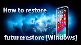 How to restore iPhone iOS 12.1.2 in futurerestore [Windows]