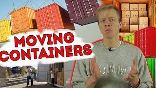 MOVING CONTAINERS  - MOVING TIPS 2021