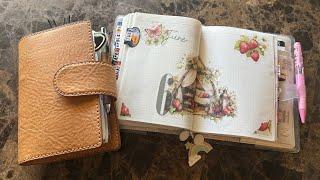 June Set Up | Plan With Me | B6 journal | Personal Rings Planner | #plans #planner #journal