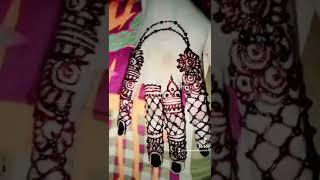 Latest Bridal Indian Mehndi Designs back hand mehndi design by hamna fashion geek