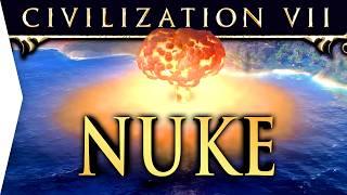 How To Get & Use Nukes In Civilization 7 | Military Victory In Modern Age