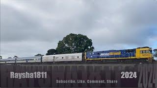 2MA8 - NR50 (Overland) Inverleigh - Australian Trains by Raysha1811