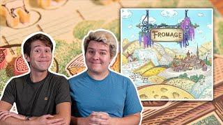 Fromage | Simulatenous Worker Placement! Let's Make Cheese! (Board Game Overview & Review #93)