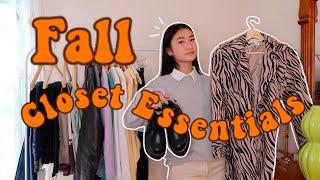 Fall 2020 Closet Essentials | A Guide to Fall 2020 Trends