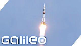 Spektakulärer Raketenstart auf dem Weltraumbahnhof Baikonur | Galileo | ProSieben