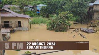 DD News Mizoram - Zoram Thlirna | 22 August 2024 | 5 PM