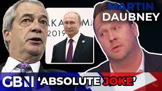 Nigel Farage is an 'absolute JOKE' who is 'flip flopping' on Putin - 'EXACTLY like Corbyn!'