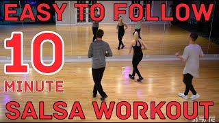 Easy to Follow 10 Minute Salsa Dance Workout