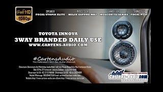 Audio Mobil TOYOTA INNOVA Simple Daily Use Branded Components | FOCAL | HELIX | MOSCONI