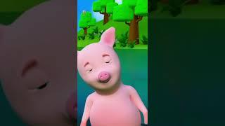 Пять Маленьких Утят Обучающая Песня #shorts #ytshorts #fivelittleducks #inrussian #farmees