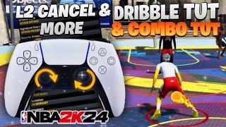 NBA 2K24 COMBO TUT AND DRIBBLE TUT IN ONE VIDEO W/HANDCAM! BEST NBA 2K24 DRIBBLE TUT!