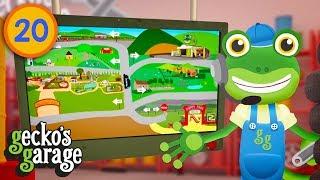 Where Is Gecko Going Next? | Gecko's Garage | Educational Videos For Toddlers | Trucks For Children