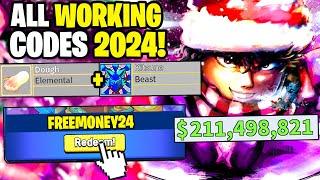 *NEW* ALL WORKING CODES FOR BLOX FRUITS IN 2024! ROBLOX BLOX FRUITS CODES