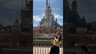 POV: You’re in Disney Land | Childhood dream #travel