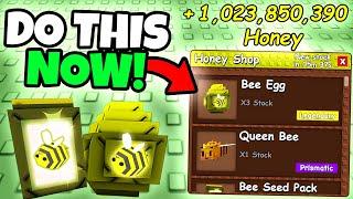 DO THIS NOW Before The NEW BEE UPDATE In Grow A Garden!