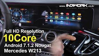 Full HD Resolution Android System for Mercedes W213 High Resolution System. by 인디웍 indiwork