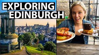 Exploring Edinburgh | Edinburgh Castle + Eats (Makars, Haggis Box & Afternoon Tea)