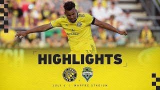 EXTENDED HIGHLIGHTS: Columbus Crew SC vs. Seattle Sounders FC - July 6, 2019