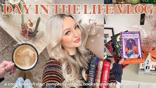 A COSY BOOKISH DAY IN THE LIFE VLOG  the perfect autumn day  | AD