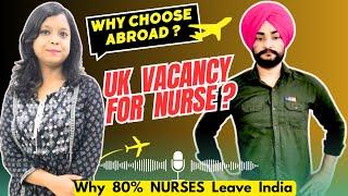 Nursing Done, What do Next ?? Why 80% Nurses Leave India??  ‍️ #nurse #nursinginterview