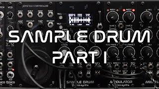 Erica Synths Sample Drum demo (part 1)