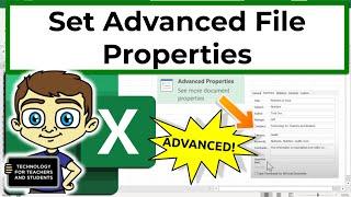 Set Advanced File Properties In Your Excel Workbooks