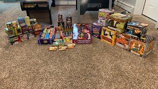 4th of July 2022 Firework Stash (lots of cakes)