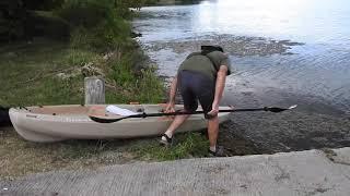 New Kayak! Lifetime Tamarack Pro 103, without and with seat.