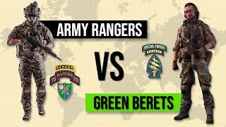 Army Rangers vs Green Berets (Special Forces)