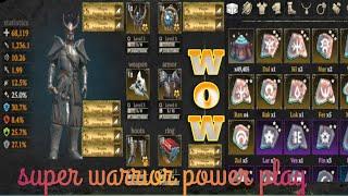 EVIL LANDS warrior power play || warrior new skill game play | EVIL ZONE