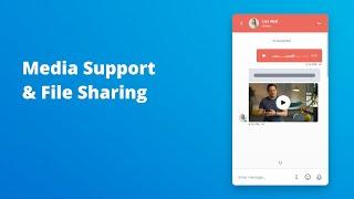 Media Support & File Sharing in Live Chat | Userlike Features