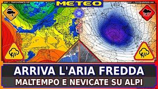Previsioni METEO • Aria Fredda Polare » Maltempo e Neve sulle Alpi