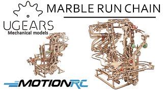 UGears Marble Run Chain Mechanical 3D Wooden Model Kit | Motion RC