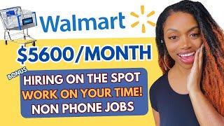 Walmart is hiring! Will Pay You $5K/Month! Work From Home Jobs Fall 2024