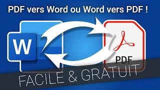 [TUTO] Convertir un fichier Word en PDF OU un PDF en Word